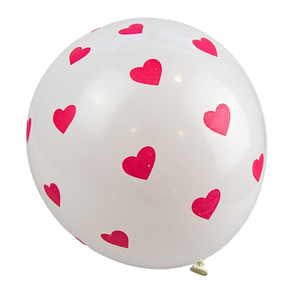 Valentine's Day Heart Printed Balloons | Pack of 10 - Choice Stores