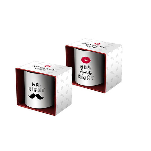 Valentines Day His & Hers Novelty Mug | Assorted Design - Choice Stores