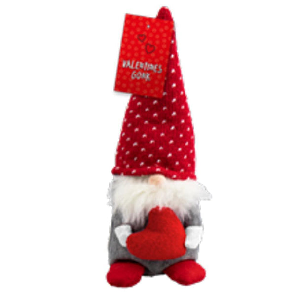 Valentines Day Plush Gonk with Heart | 28cm - Choice Stores