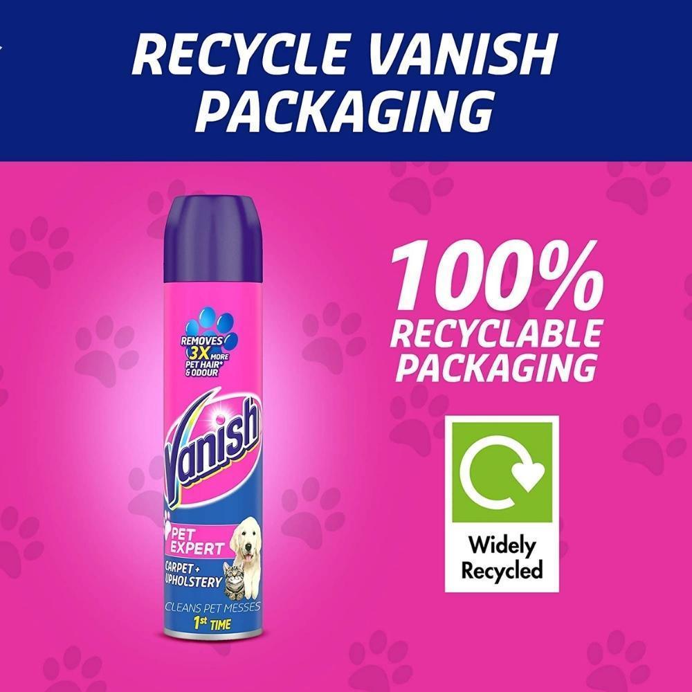 Vanish Pet Expert Upholstery Foam 600ml Choice Stores