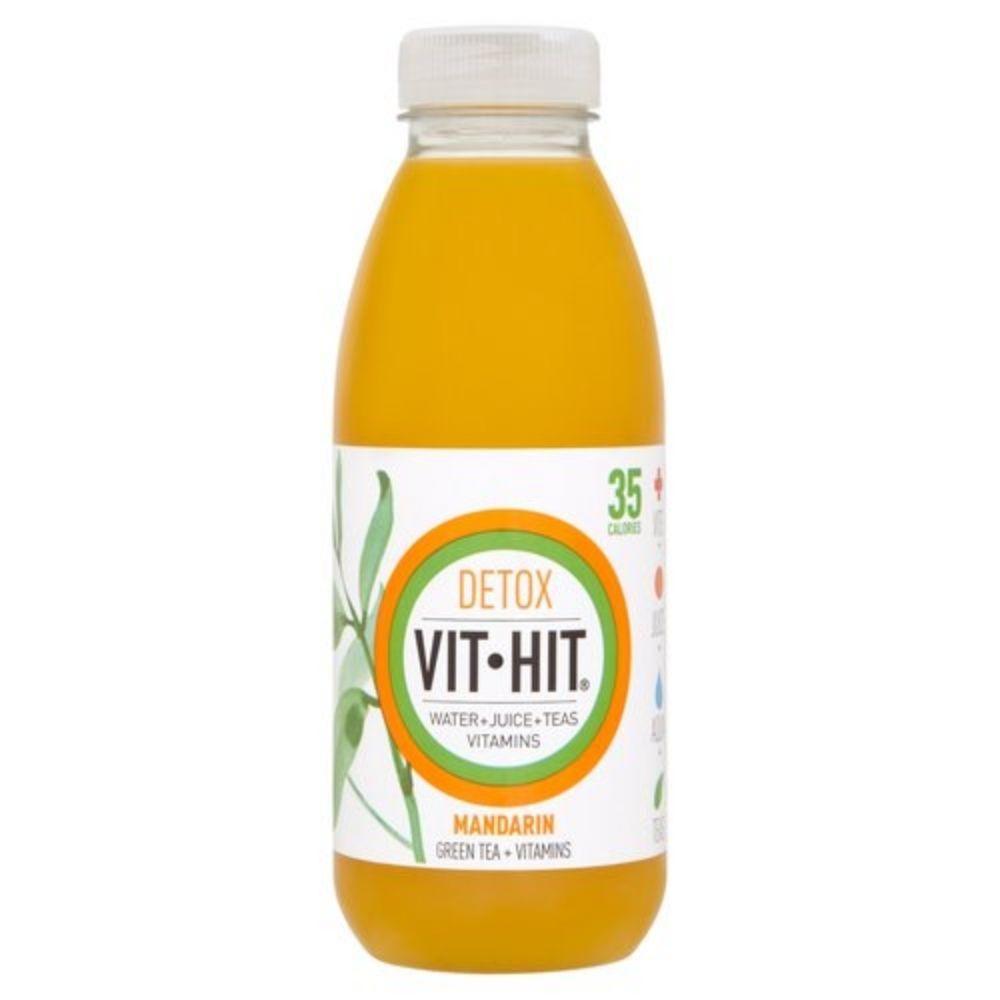 Vit Hit Detox Mandarin Green Tea And Vitamins | 500ml - Choice Stores