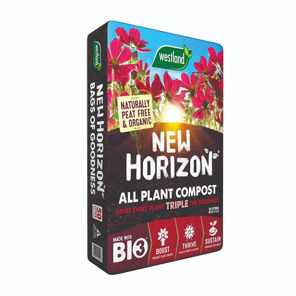 Westland New Horizon All Plant Peat Free Multi Purpose Compost | 50L - Choice Stores