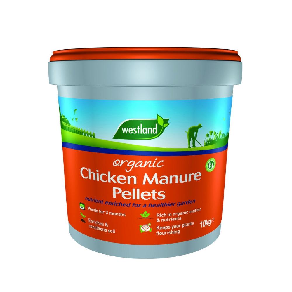 Westland Organic Chicken Manure Pellets Bucket | 10kg - Choice Stores