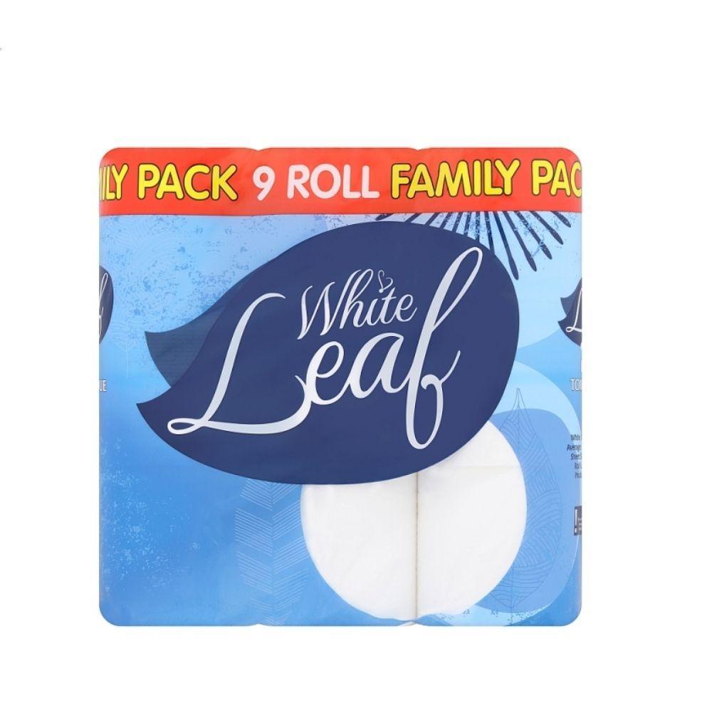 White Leaf Family Toilet Tissue | 9 Pack - Choice Stores