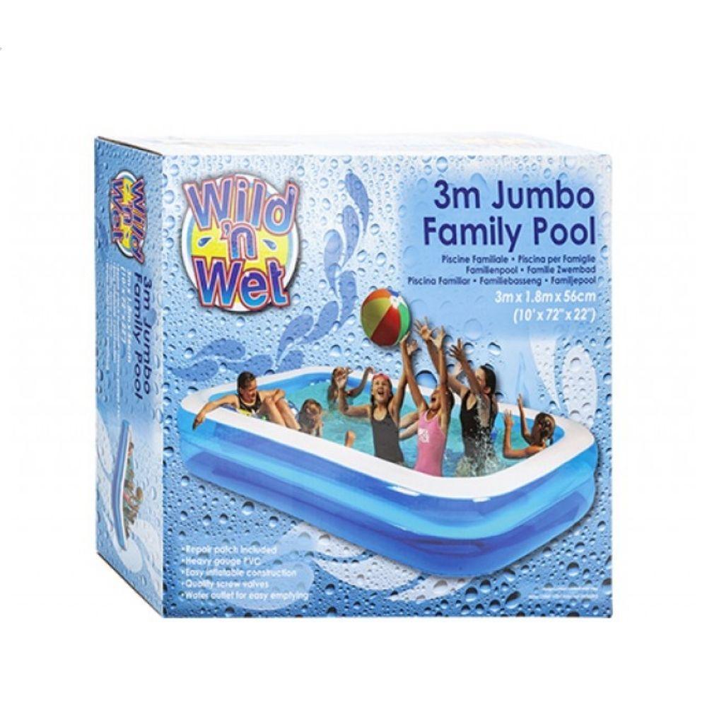 Wild N Wet Jumbo Family Pool | 3m - Choice Stores
