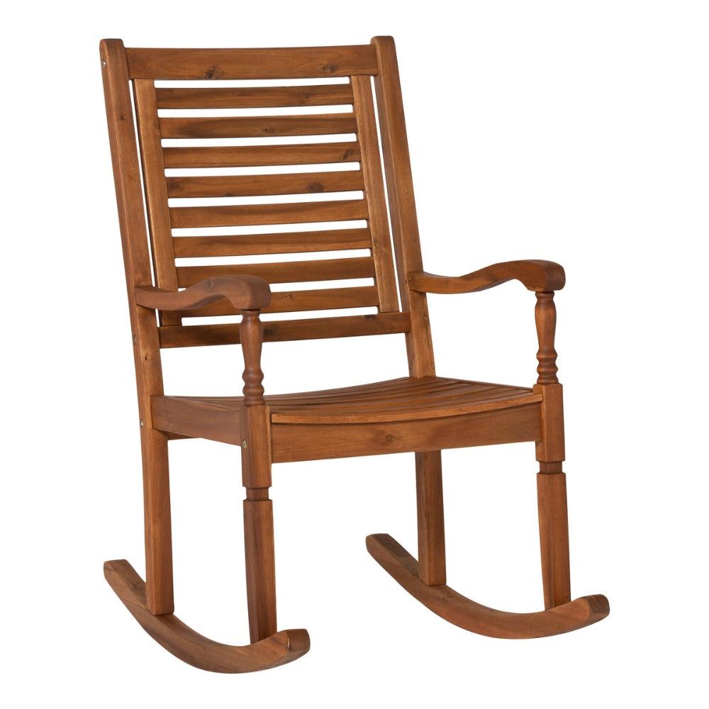 Wooden Rocking Chair | Solid Acacia - Choice Stores