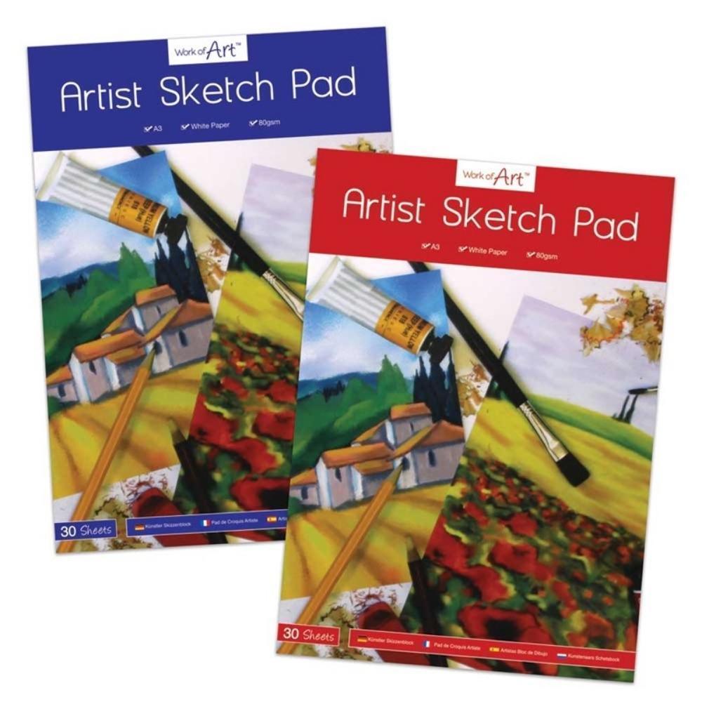 Work of Art A3 Artis Sketch Pad | 80 Sheets - Choice Stores