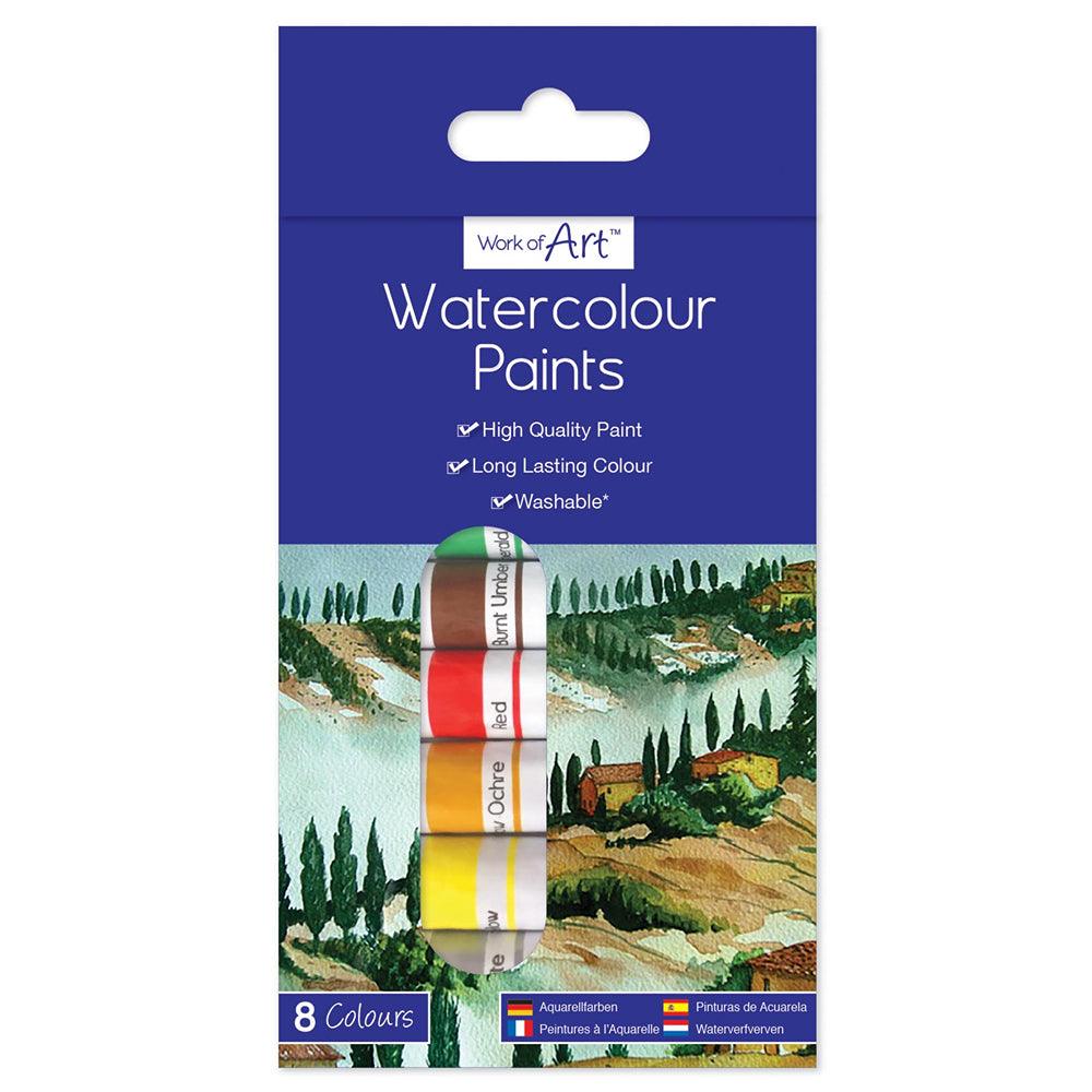 Work of Art Water Colour Paints | 8 x 6ml - Choice Stores