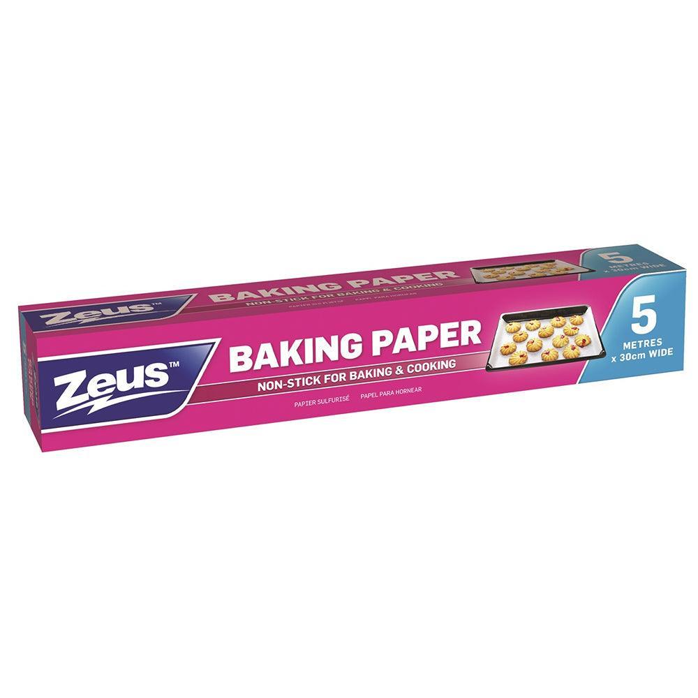Zeus Non-Stick Baking Paper Roll | 5 metres - Choice Stores