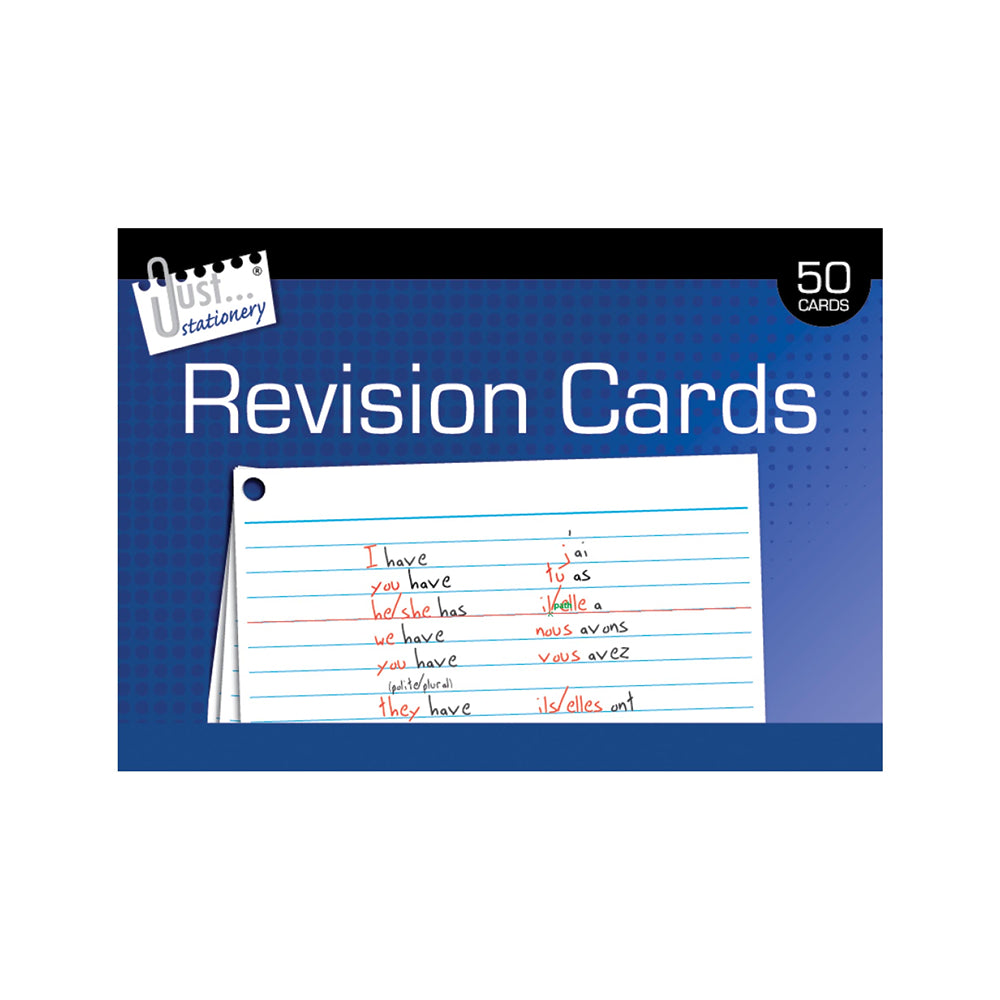 Just Stationery Revision Cards | Pack of 50