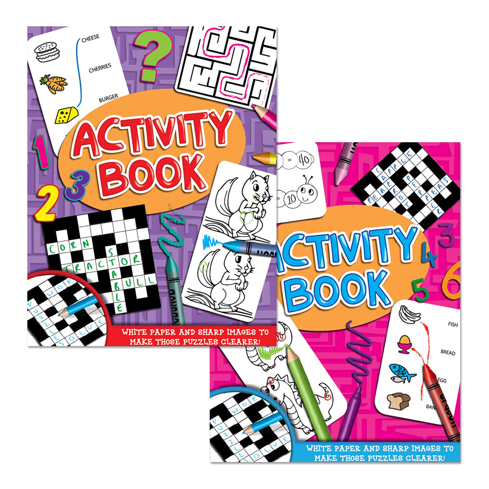 Just Stationery Superior Activity Book | 96 Pages