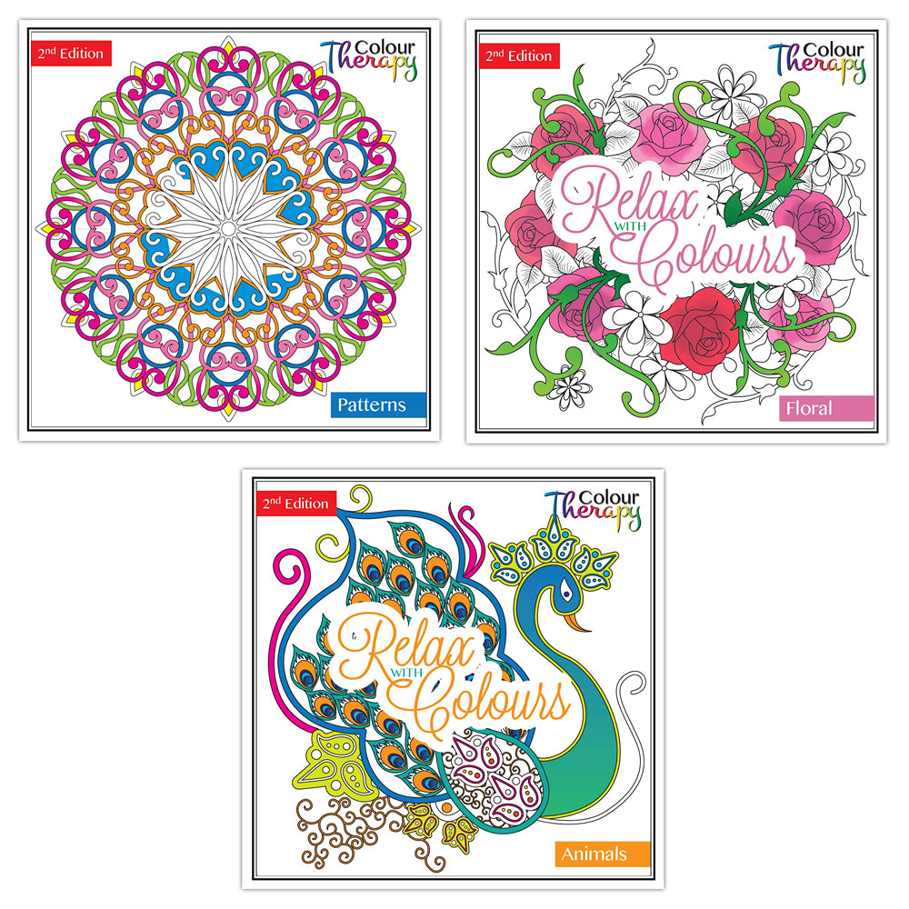 Just Stationery Colouring Book Series Two | 60 Pages