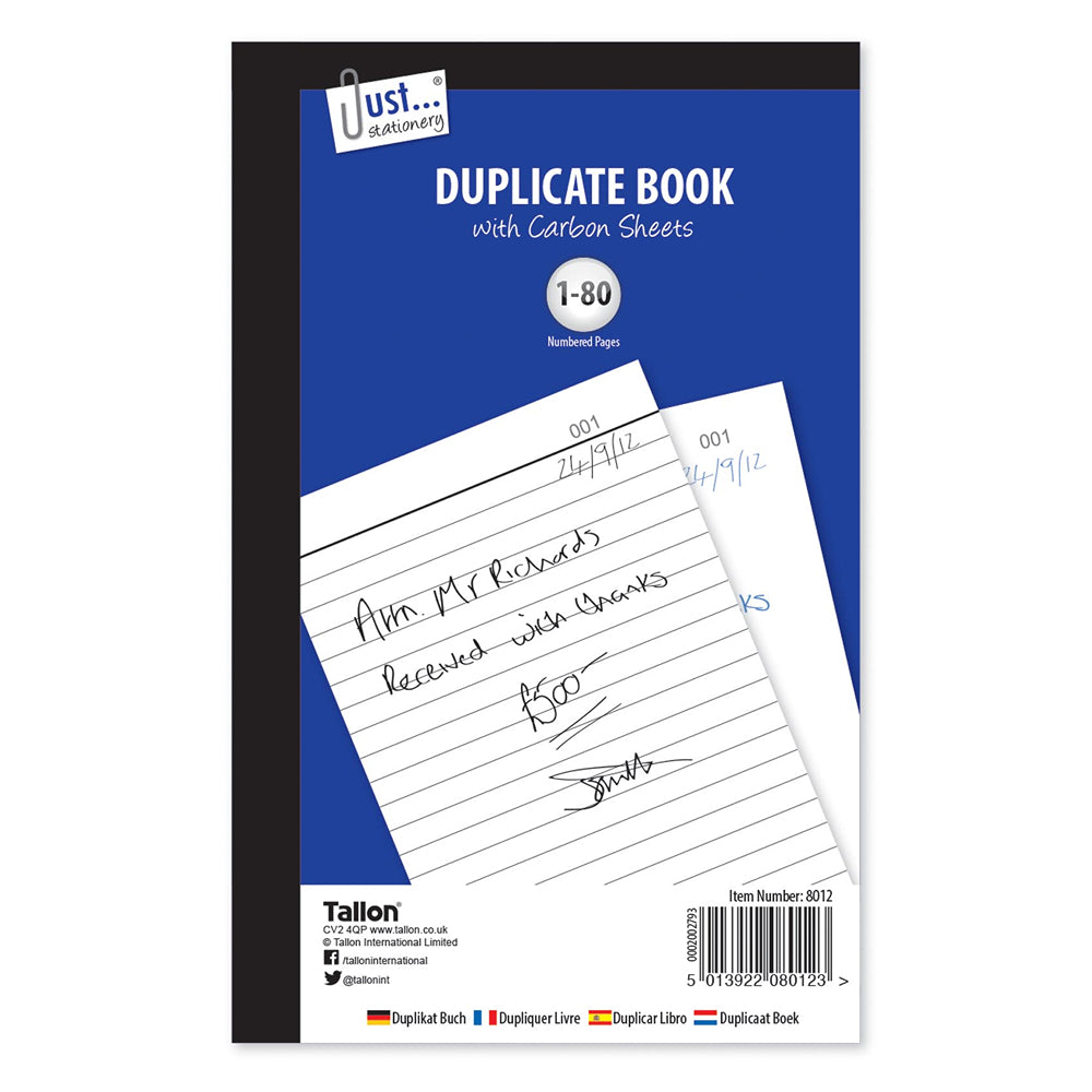 Just Stationery Duplicate Book | 80 Pages