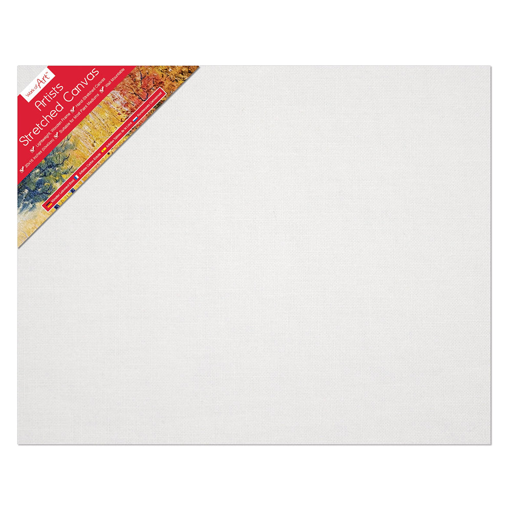 Just Stationery Artist Stretched Canvas Board | 20 x 16in