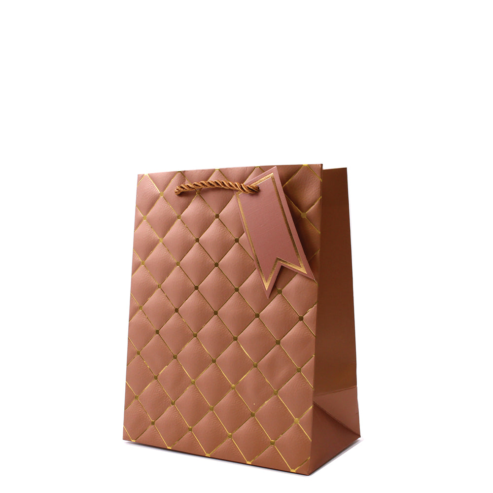 Tallon Gift Bag Embossed Foil 4 Assorted | Medium