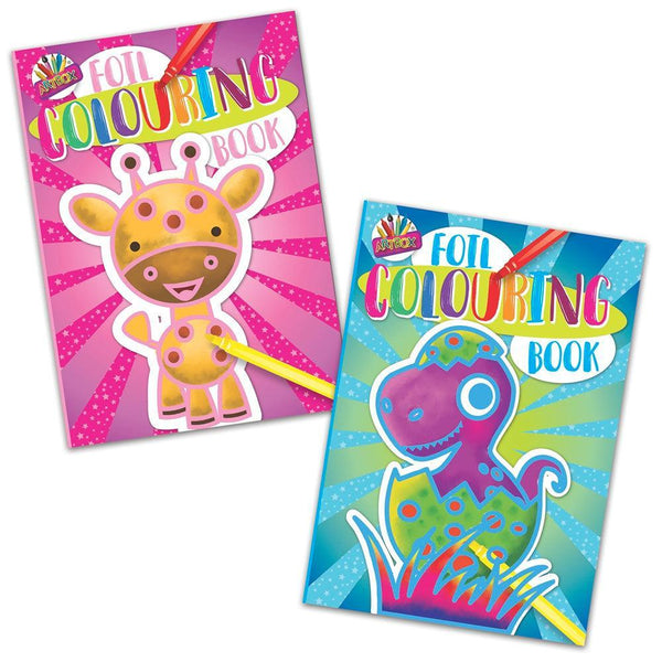 Artbox Foil Colouring Book 2 Assorted | A4 - Choice Stores