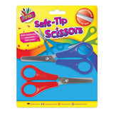 Artbox Safety Scissors With Ruled Blade | Pack of 2 - Choice Stores