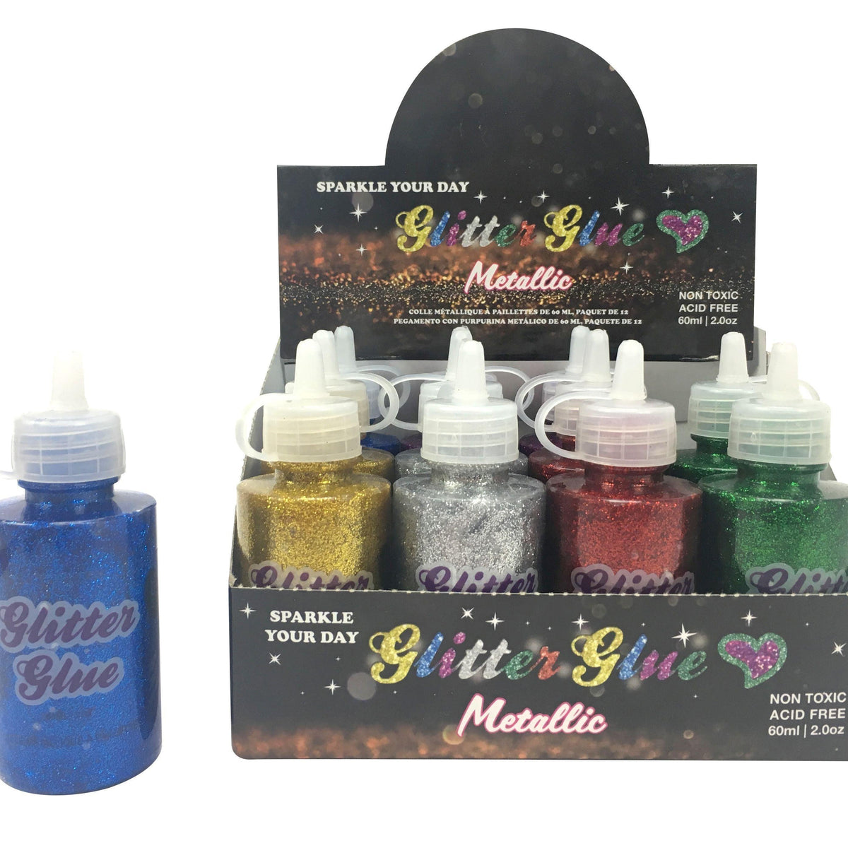 Glitter Glue Metallic 60ml | Instore Only - Choice Stores