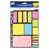 Just Stationery Assorted Neon Memo Stickers | Pack of 15 - Choice Stores
