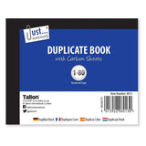 Just Stationery Duplicate Half Size Book | 80 Pages - Choice Stores