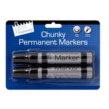Just Stationery Jumbo Permanent Marker Pack of 2 | Permanent Markers - Choice Stores