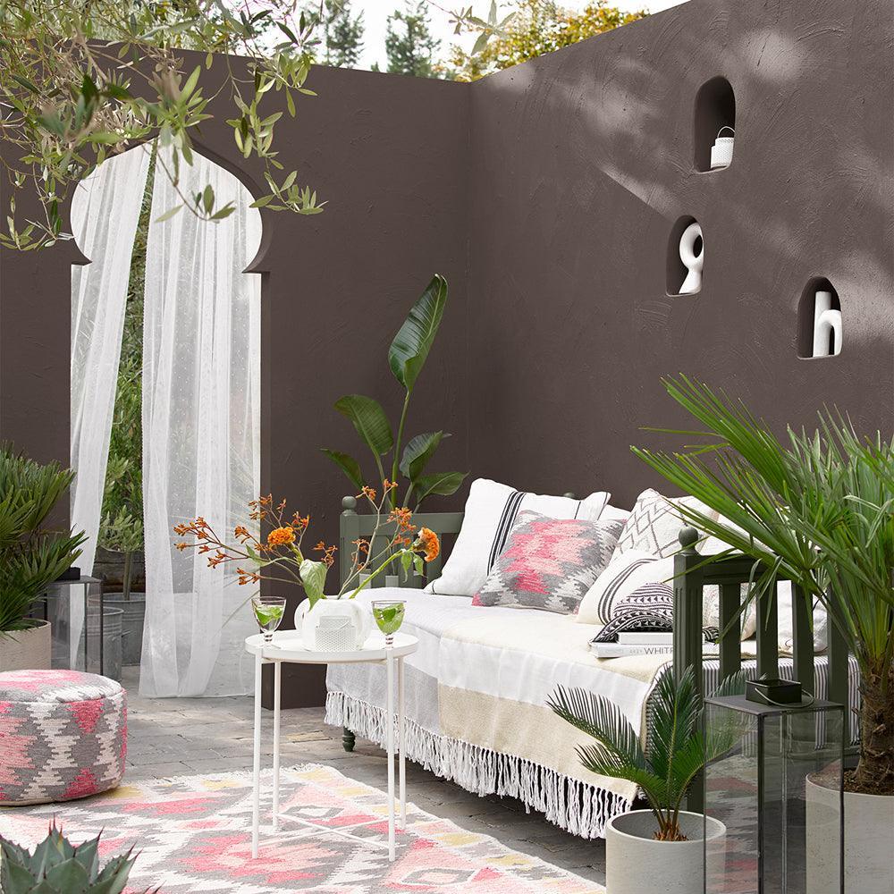 Sandtex Microseal Smooth Masonry Paint | Bitter Chocolate - Choice Stores