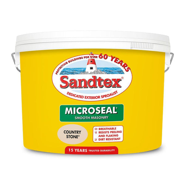 Sandtex Microseal Smooth Masonry Paint | Country Stone - Choice Stores