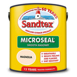 Sandtex Microseal Smooth Masonry Paint | Magnolia - Choice Stores