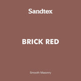 Sandtex Microseal Smooth Masonry Paint | Red Brick - Choice Stores