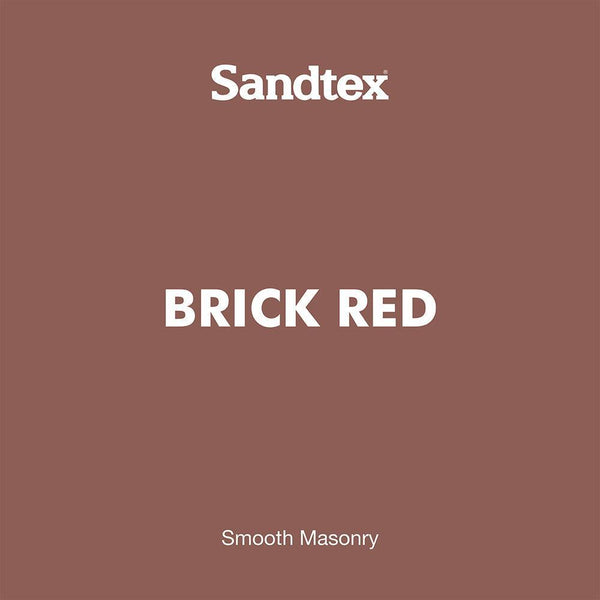 Sandtex Microseal Smooth Masonry Paint | Red Brick - Choice Stores