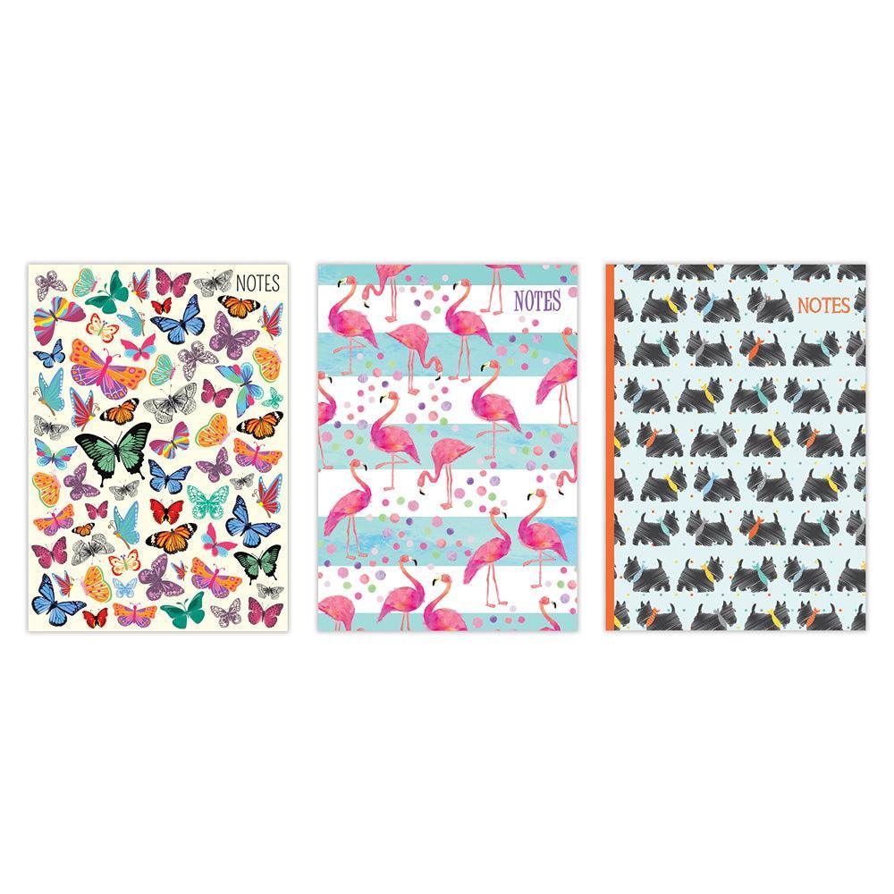 Tallon A6 Hardback Notebook Animals | 3 Assorted - Choice Stores