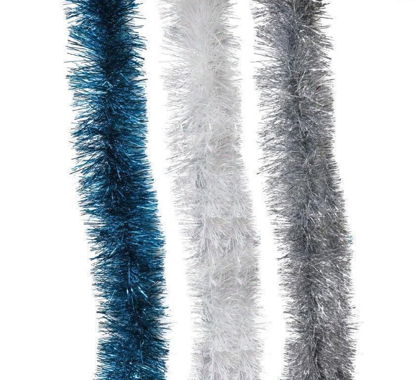 Tinsel | Fine Cut | Ice | 200cm - Choice Stores