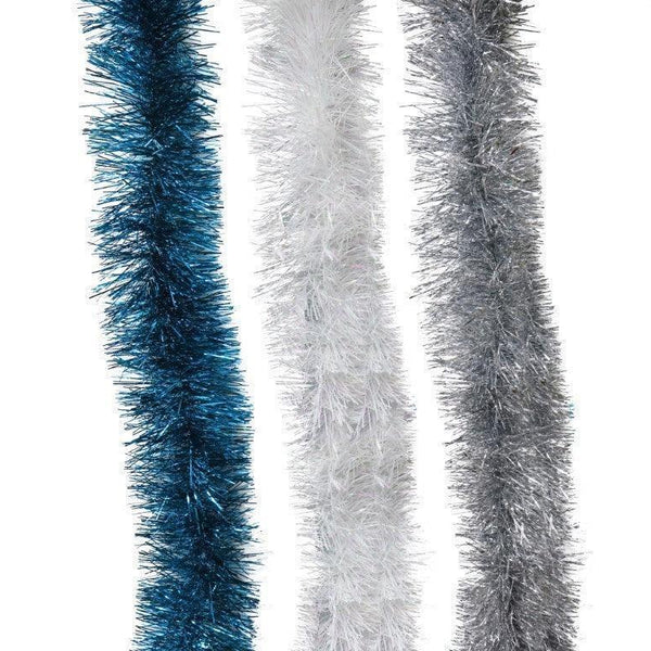 Tinsel | Fine Cut | Ice | 200cm - Choice Stores