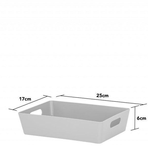 Wham Rectangular Studio Storage Basket 4.01 | 25cm x 17cm x 6cm - Choice Stores