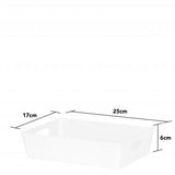 Wham Rectangular Studio Storage Basket 4.01 | 25cm x 17cm x 6cm - Choice Stores