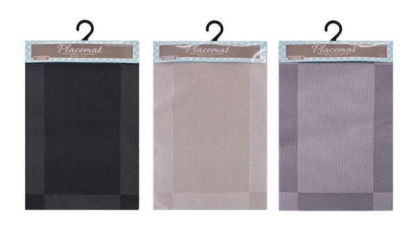 Woven Placemat 30 x 45cm 4pk | Instore Only - Choice Stores